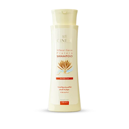 شامپو پروتئینه جوانه گندم سینره | Cinere Shampoo Wheat Germ Protein